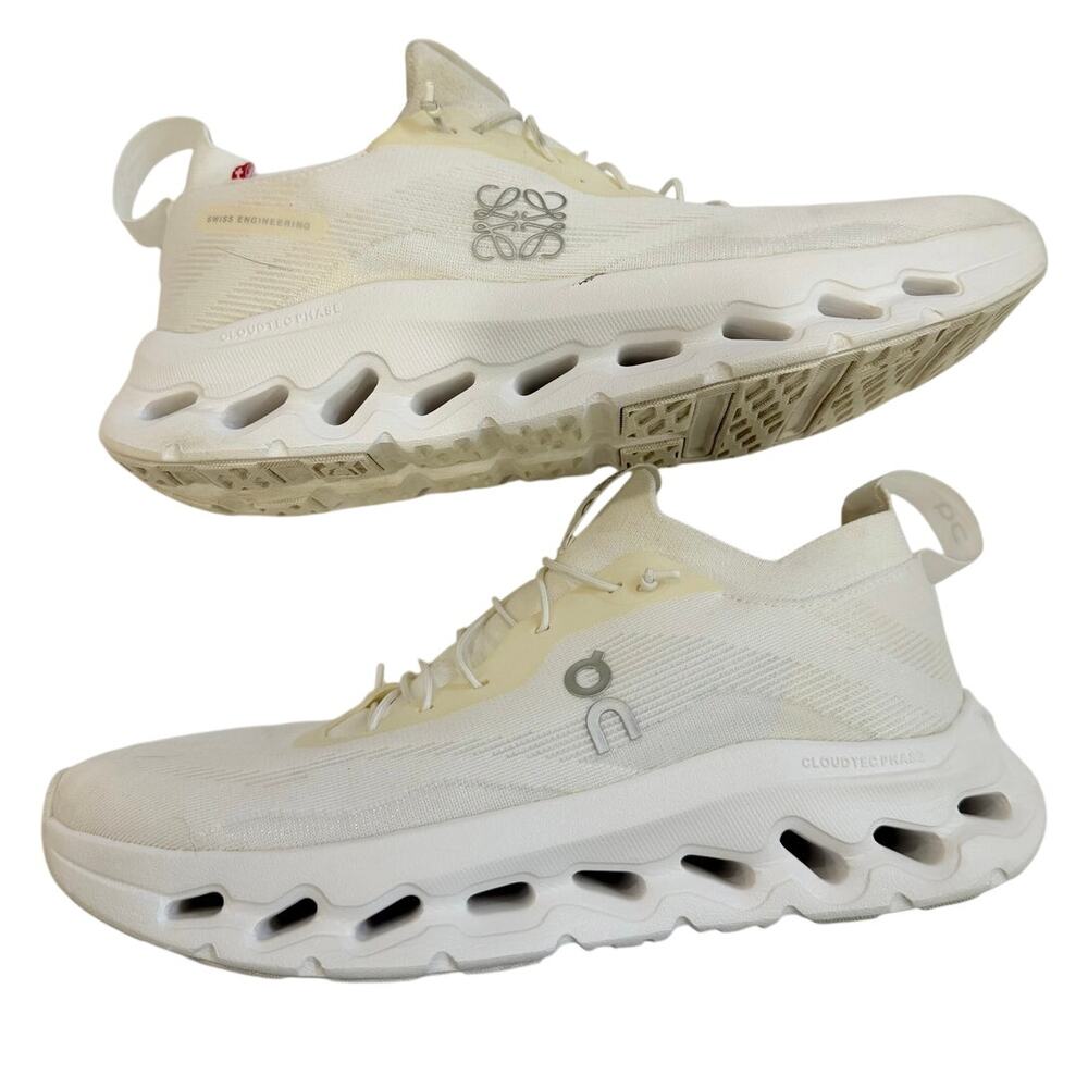 On Running x Loewe Cloudtilt Sneakers Womens 10 Off White Designer Running Shoes - Picture 2 of 13